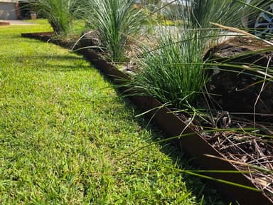 Corten Steel Garden Edging - Annerley