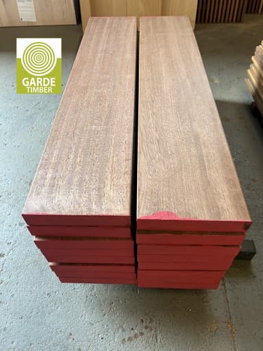Merbau Hardwood Stair Treads - Moorooka