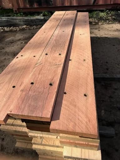 Milled Sleeper Planks - Sydney