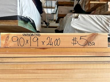 Untreated Pine Boards - Brisbane