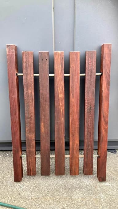 Premade Jarrah Fencing - Perth
