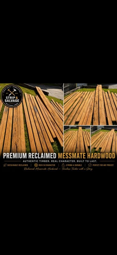 Reclaimed Messmate Hardwood - Noble Park