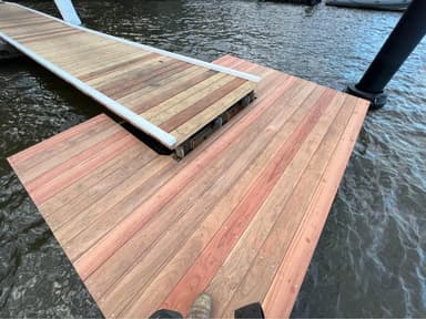 Hardwood Wharf Decking Boards - Ingleside
