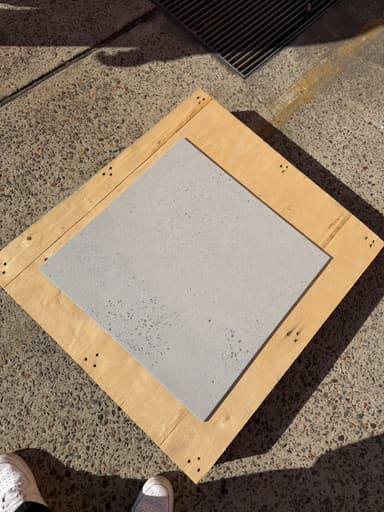 Grey Porcelain Concrete-Look Tiles - Wetherill Park