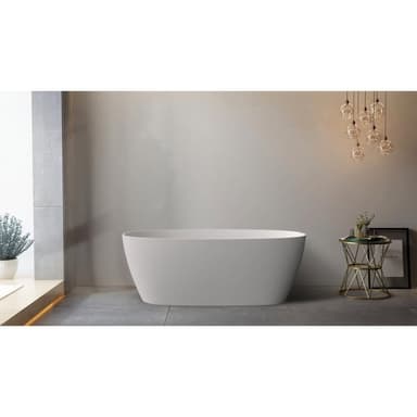 White Freestanding Bath - Melbourne