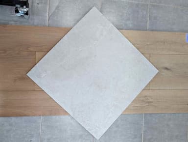 Light Grey Matte Porcelain Tiles - Melbourne