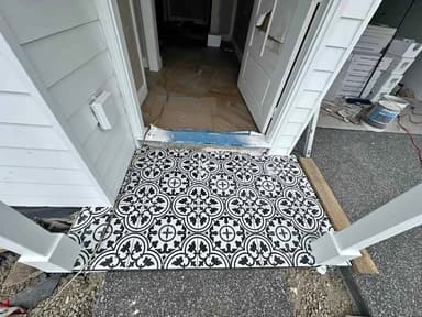 Black & White Feature Tiles - Melbourne