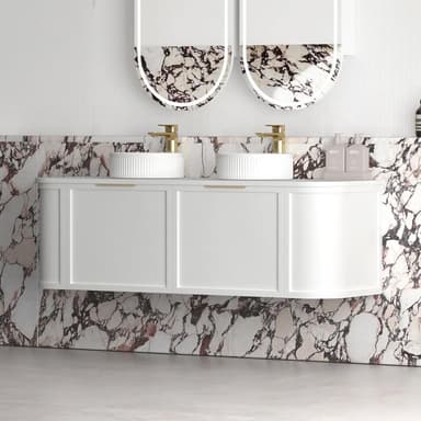 Otti Hampshire Satin White Vanity - Melbourne