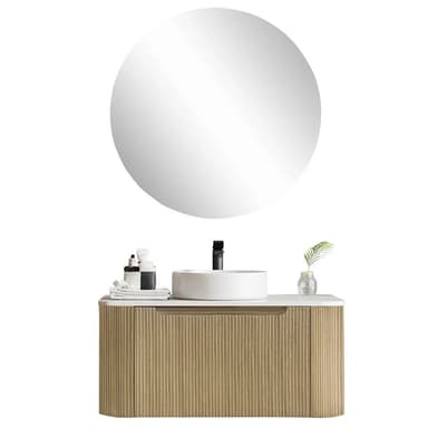 Fluted Bathroom Vanity - Melbourne