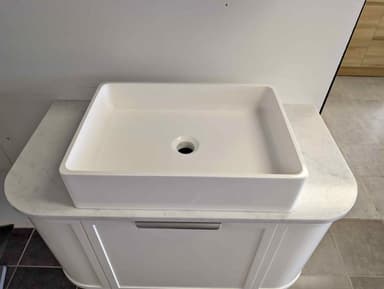 Gloss White Above-Counter Basin - Melbourne