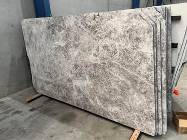 Portsea Grey Honed Marble Benchtop - Melbourne