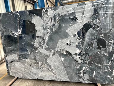 Panda Black Marble Slab - Melbourne