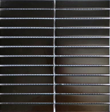 Black Kit Kat Mosaic Tiles - Melbourne