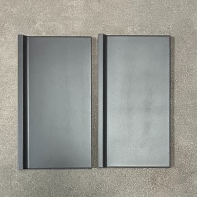 Matte Black Cove Tile Skirtings - Melbourne