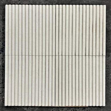 Soft Beige Rippled Wall Tiles - Melbourne