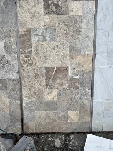 Silver Travertine Tiles - Tingalpa