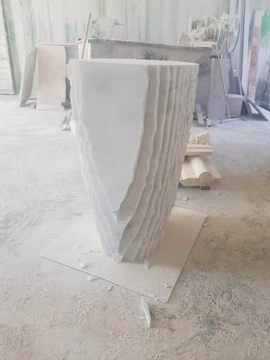 Carrara Marble Custom Sink - Tingalpa
