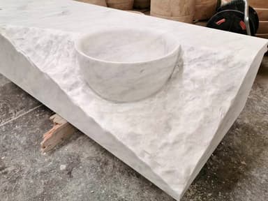 Carrara Marble Vanity Top - Tingalpa