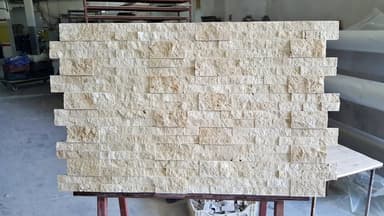 Light Travertine Wall Cladding Panels - Tingalpa