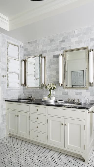 Carrara Marble Subway Tiles - Tingalpa