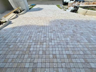 Travertine Cobblestone Pavers - Tingalpa
