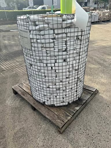 White Dolomite Pebbles - Tingalpa