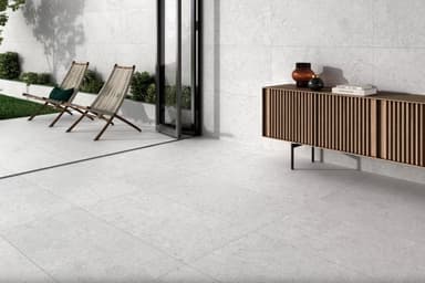 Limestone-Look Porcelain Tiles - Coolum Beach
