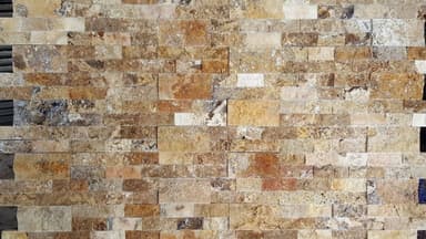 Gold Travertine Wall Cladding - Tingalpa