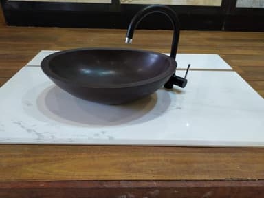 Basalt Stone Basin - Tingalpa