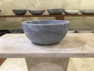 Grey Marble Vessel Basin - Tingalpa
