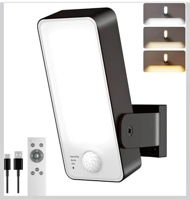 Rechargeable Motion Sensor Wall Light - Perth