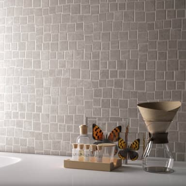GREY MOSAIC WALL & FLOOR TILE - Coolum Beach