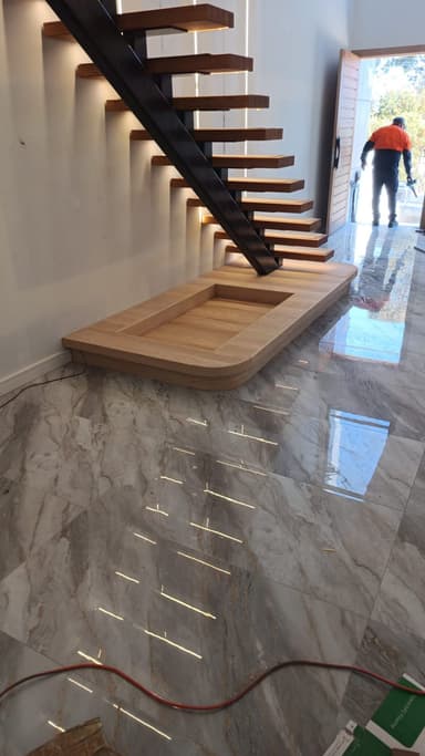 Marble Look Polished Floor Tiles - Blacktown