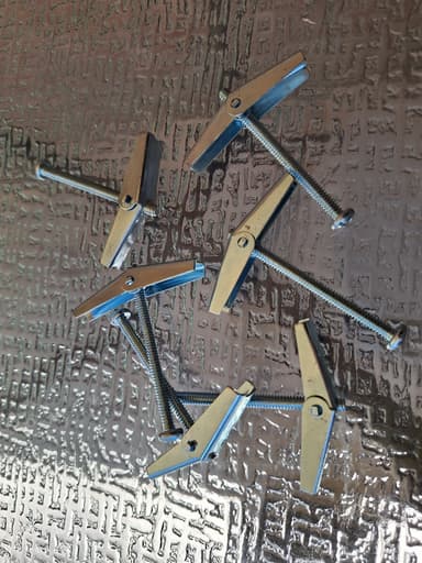 Zinc Plated Toggle Bolts (10 lots of 6) - Mothar Mountain