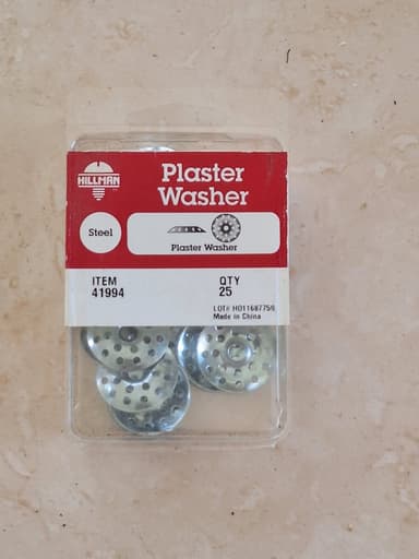 Steel Plaster Washers - Mothar Mountain
