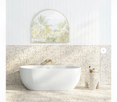 New Freestanding Bath **slight scratch, see photos** - Glenroy
