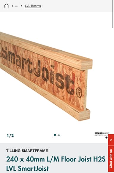LVL SmartJoist Floor Joist - Glenroy
